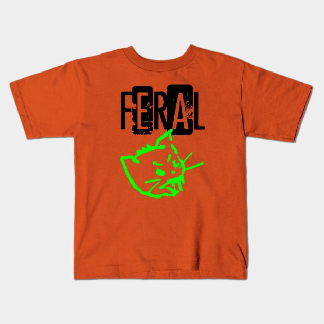 Feral Kids T-Shirt by DaisyJamesGA